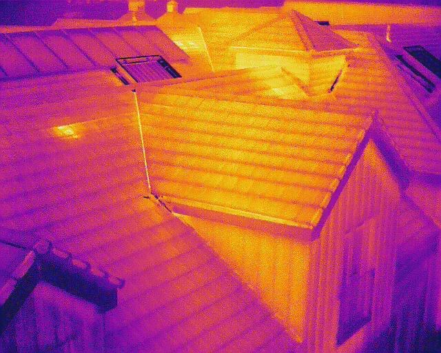 Thermal Imaging Roof Survey Image Huddersfield